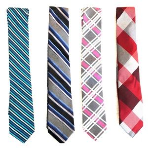 4 Men’s slim ties